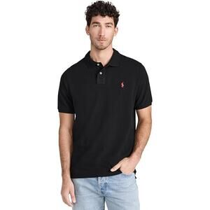 NWT Ralph by Ralph Lauren Men's Classic Fit Iconic Mesh Polo, Black, XL
